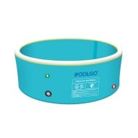 IPOOLGO Drop Stitch Inflatable Pool 200 x 50 Swimming-Pool Blue